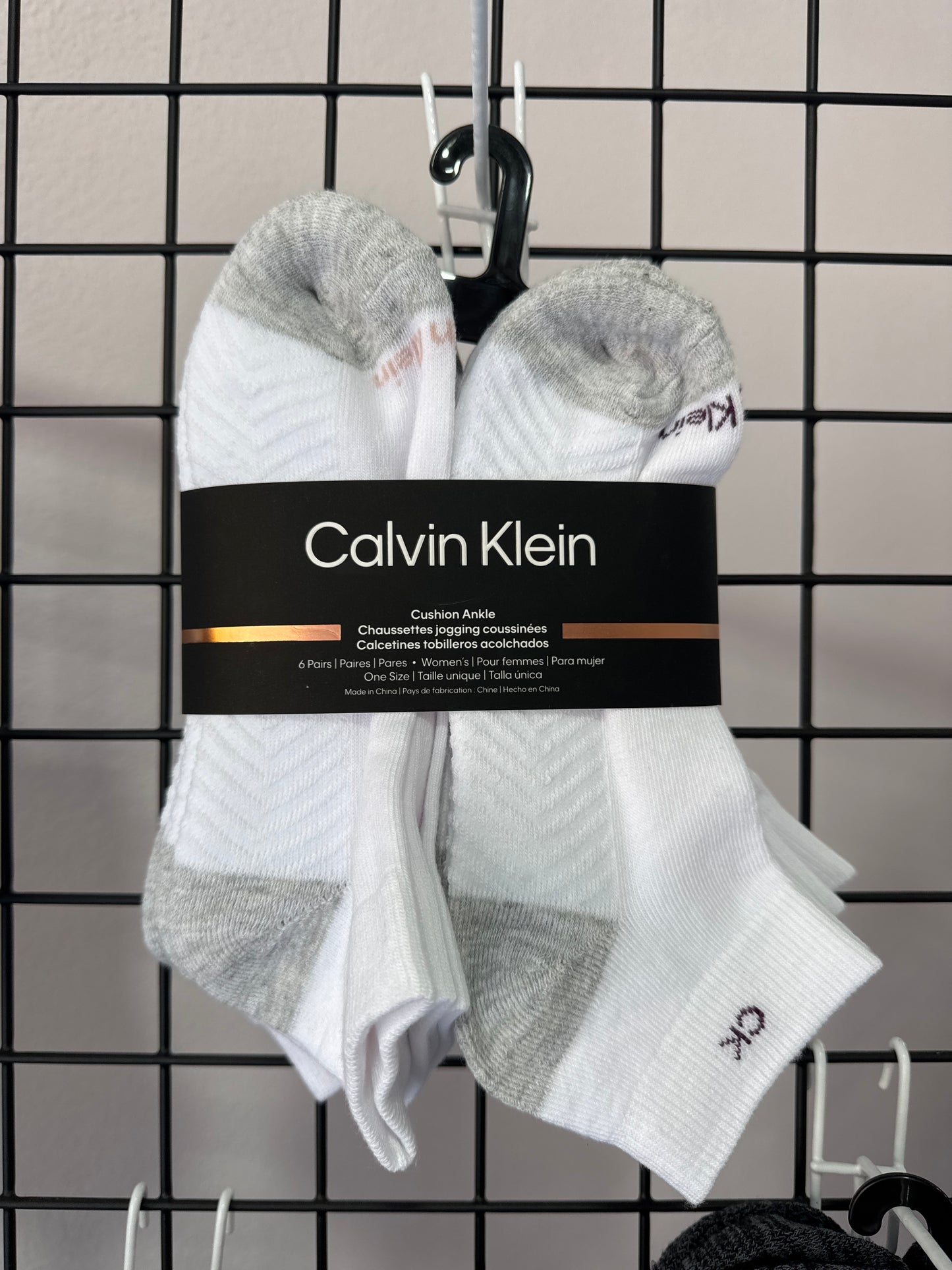 Calvin Klein Cushion Ankle Socks (6 Pack)
