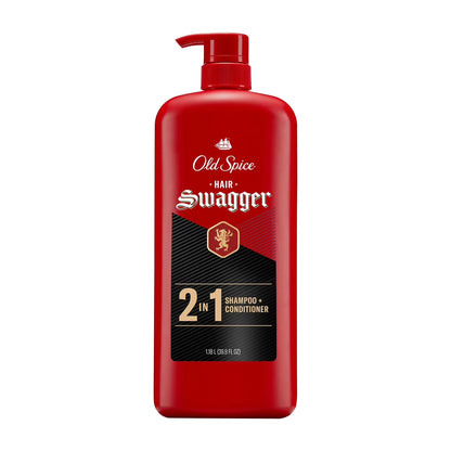 Old Spice Swagger 2-en-1 Shampoo y Acondicionador, 39.9 fl. oz.