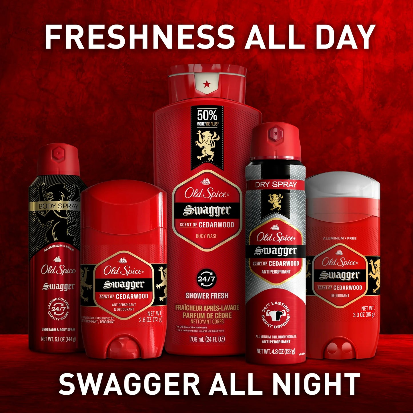 Old Spice Swagger Body Wash, 33.4oz