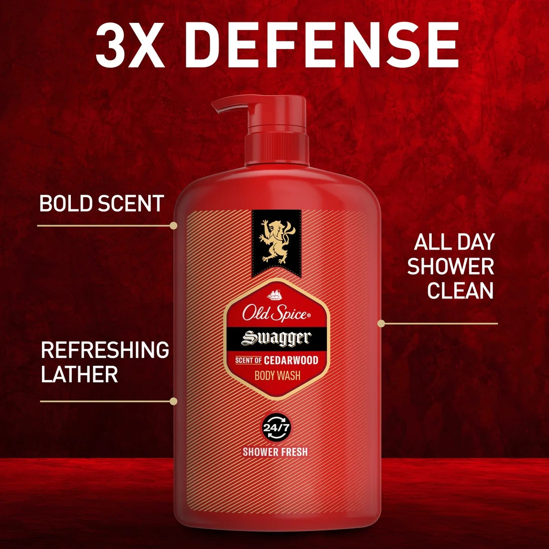 Old Spice Swagger Body Wash, 33.4oz