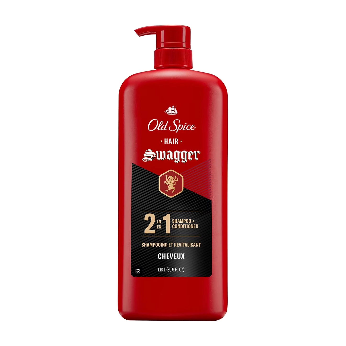 Old Spice Swagger 2-en-1 Shampoo y Acondicionador, 39.9 fl. oz.