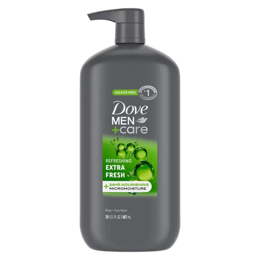 Dove Men+Care Extra Fresh Body Wash, 30 fl oz
