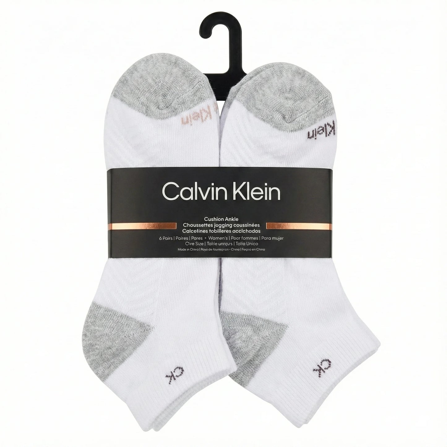 Calvin Klein Cushion Ankle Socks (6 Pack)