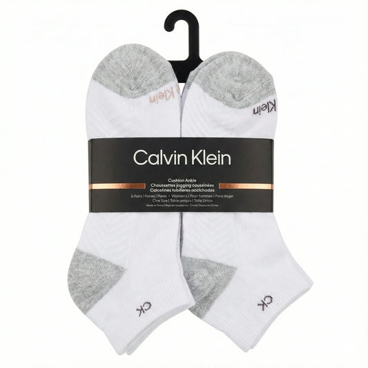 Calvin Klein Cushion Ankle Socks (6 Pack)